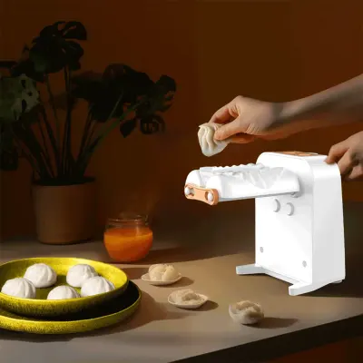 Porodo Portable Dumpling Maker With 2 Speeds, 2200mah Battery, Type-C Charging, 5W Power, Easy Cleaning, And Up To 1500 Dumplings